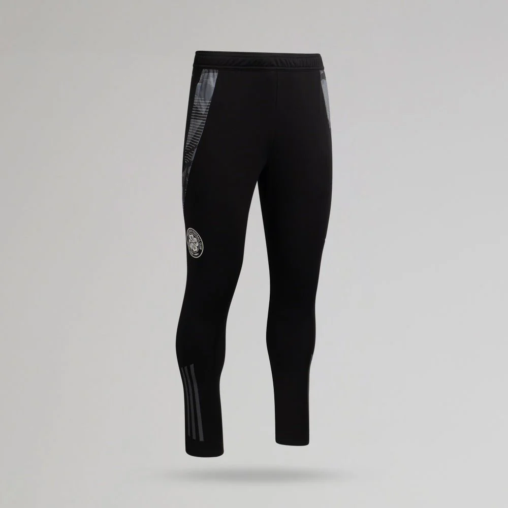 adidas Celtic 2024/25 Black Training Pants - Image 4